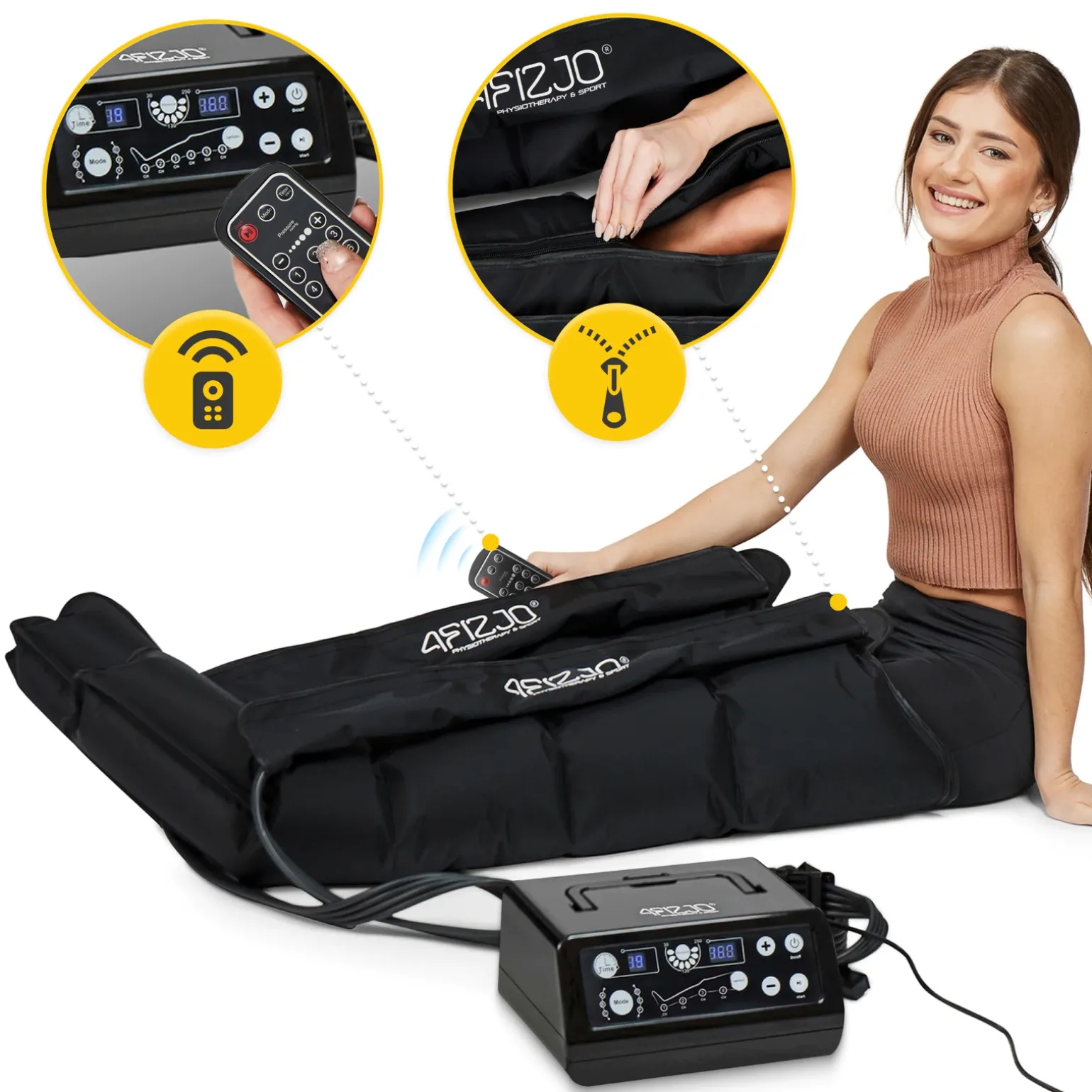 Aparat do drenażu limfatycznego Air Compression Therapy System MED C4 rozm. L/XL
