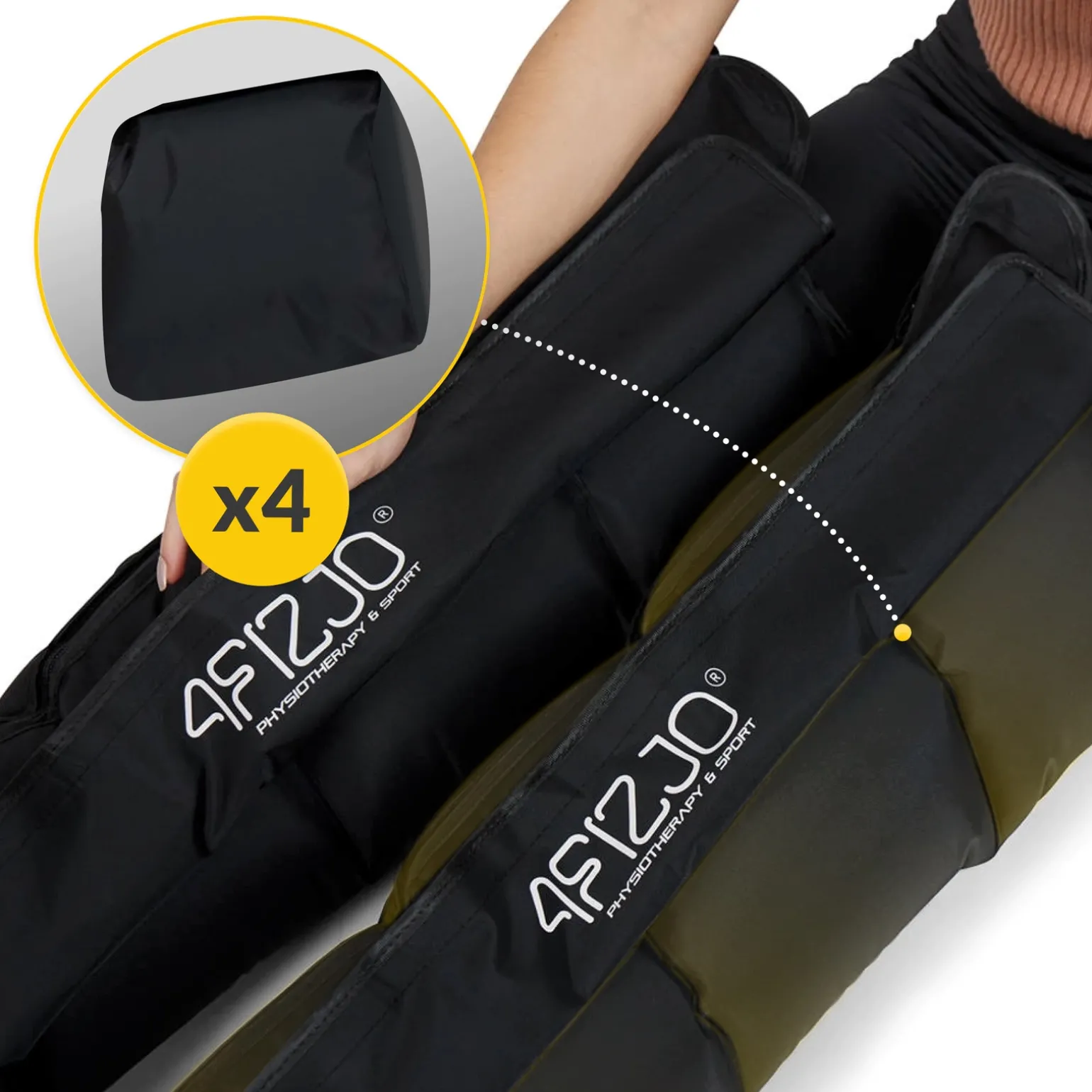 Aparat do drenażu limfatycznego Air Compression Therapy System MED C4 rozm. L/XL