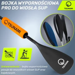 Bojka wypornościowa pływak do wiosła SUP PRO pomarańczowy