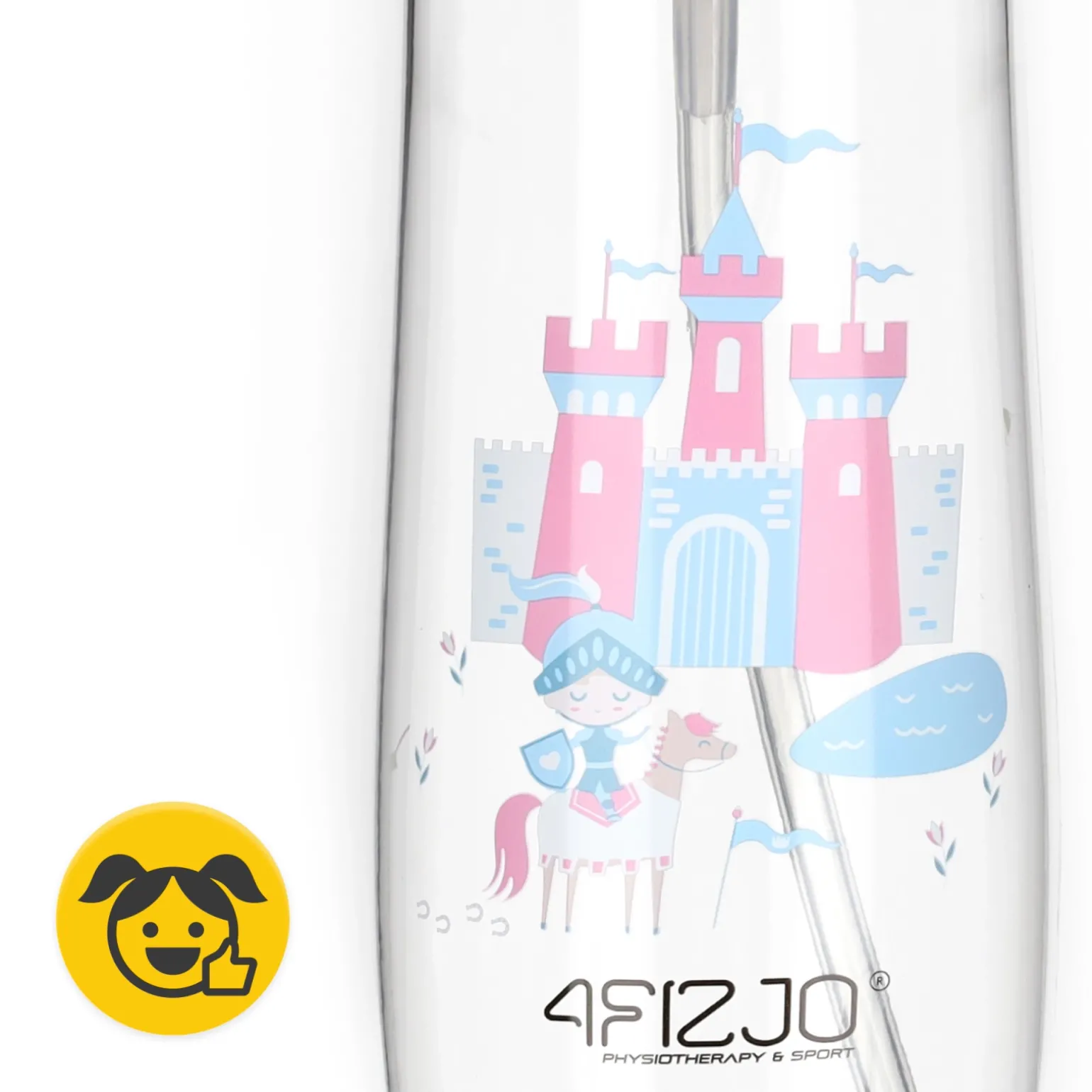 Butelka na wodę dla dzieci ZAMEK 550 ml