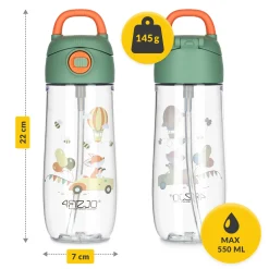 Butelka na wodę dla dzieci BALONY 550 ml