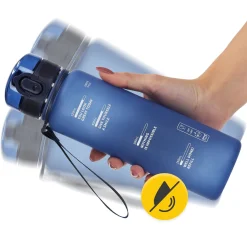 Butelka sportowa na wodę 650 ml niebieska