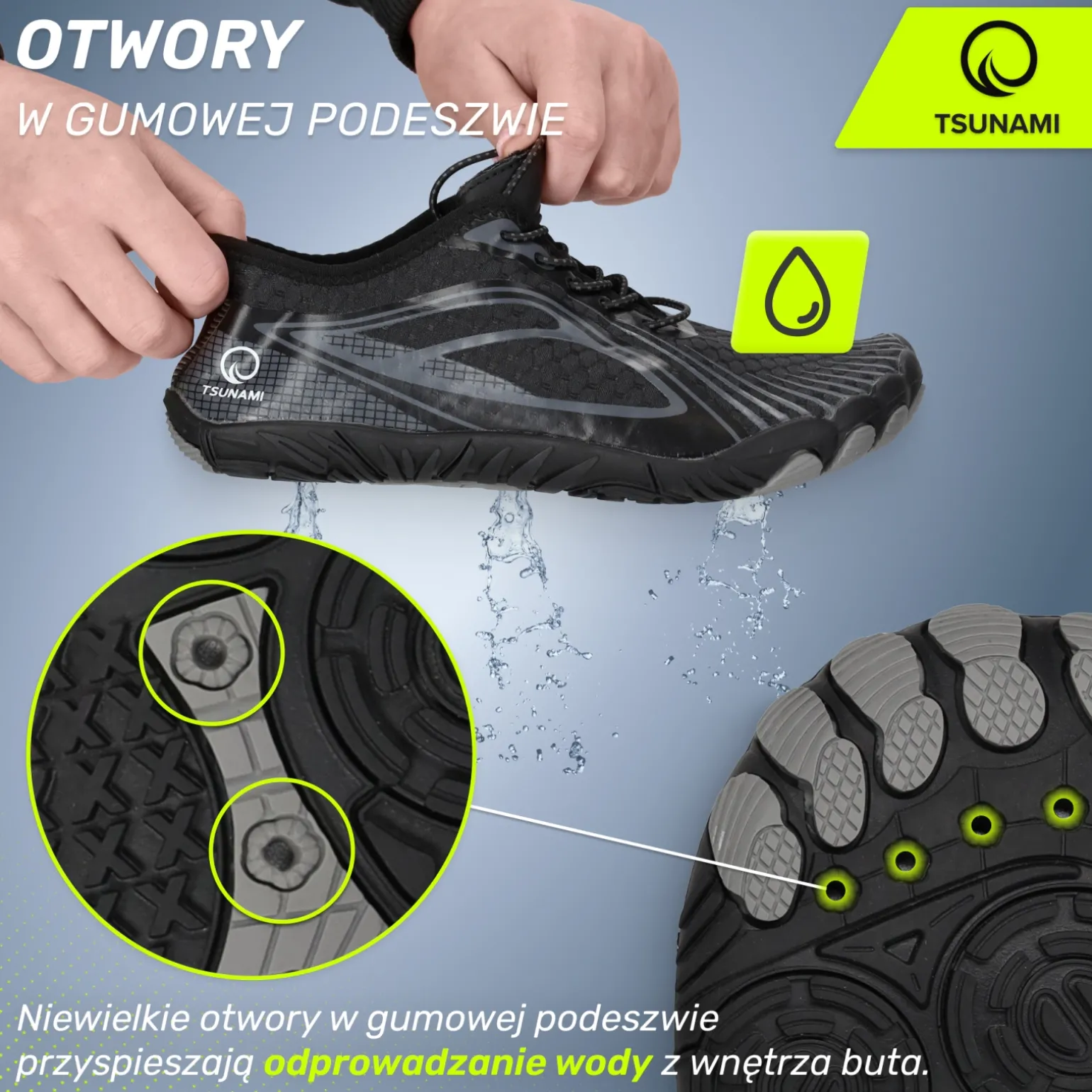 Buty do wody TSUNAMI rozmiar 42