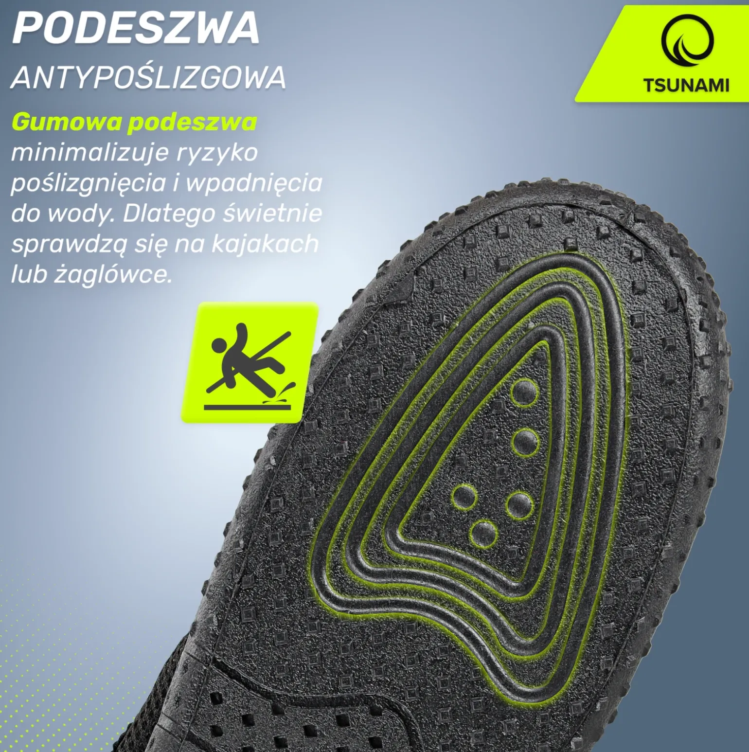 Buty do wody TSUNAMI Slip-on rozmiar 30