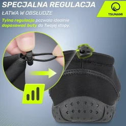 Buty do wody TSUNAMI Slip-on rozmiar 40