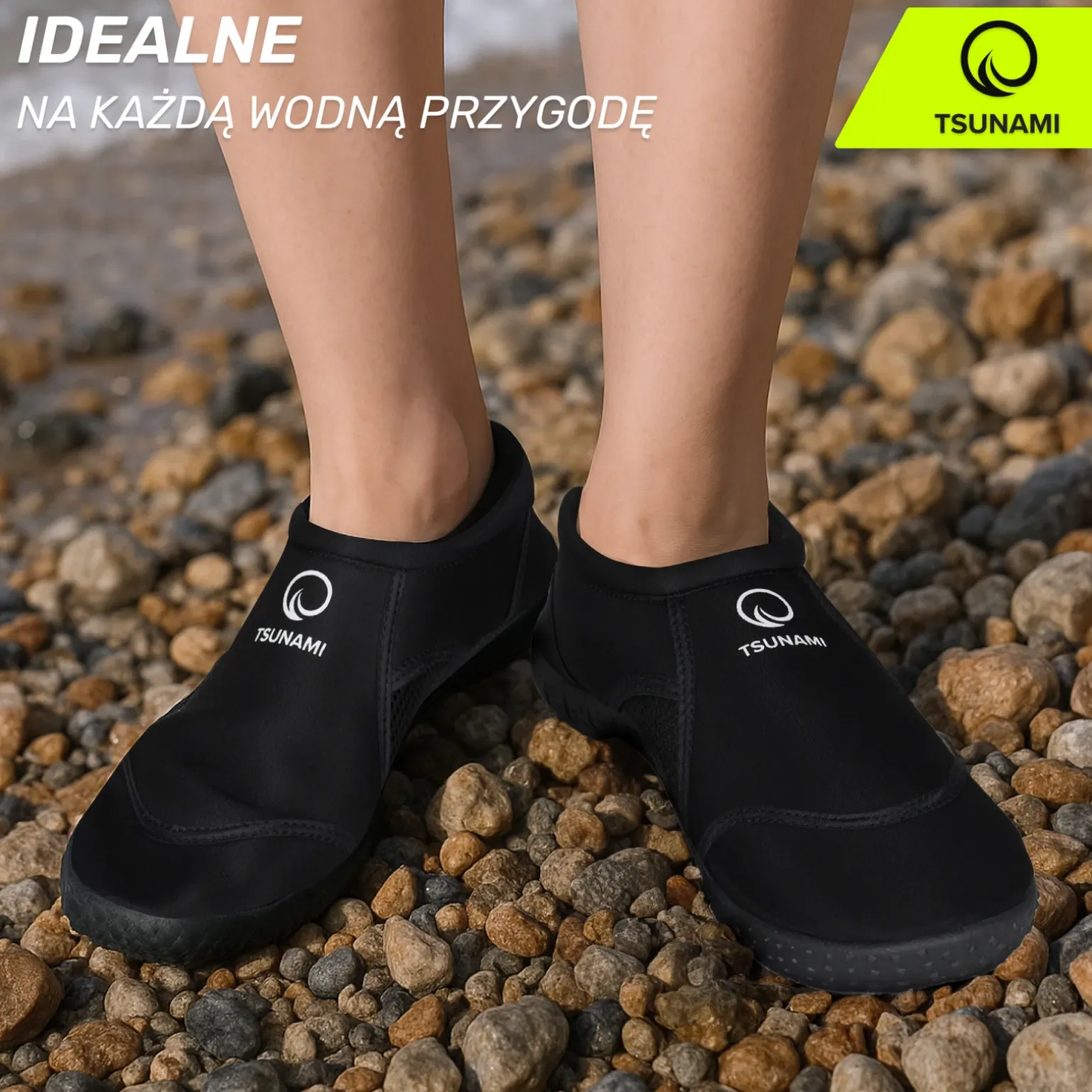 Buty do wody TSUNAMI Slip-on rozmiar 44