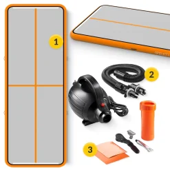 Ścieżka akrobatyczna AIR MAT 5 x 2 x 0,2 m z pompką