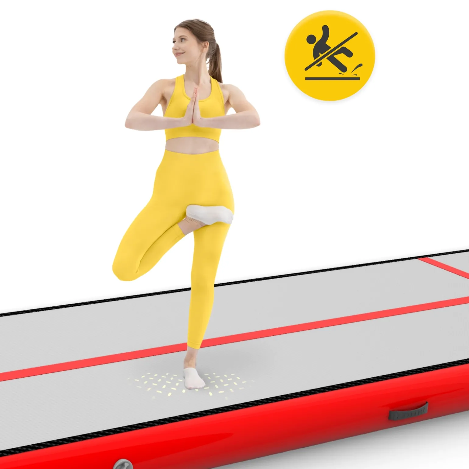 Ścieżka akrobatyczna AIR MAT 6 x 1 x 0,15 m z pompką