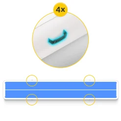 Ścieżka akrobatyczna AIR MAT PRO 12 x 2 x 0,3 m z pompką