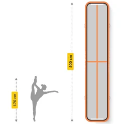 Ścieżka akrobatyczna AIR MAT 5 x 1 x 0,15 m