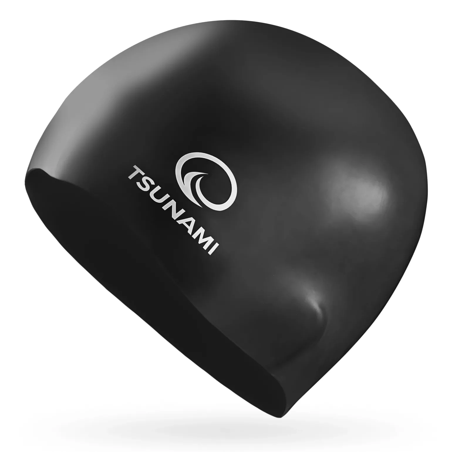 Czepek na basen unisex TSUNAMI PRO czarny