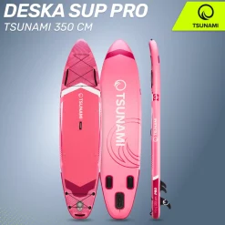 Deska SUP PRO TSUNAMI paddle board 350 cm T10