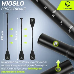 Deska SUP PRO TSUNAMI paddle board 350 cm T10