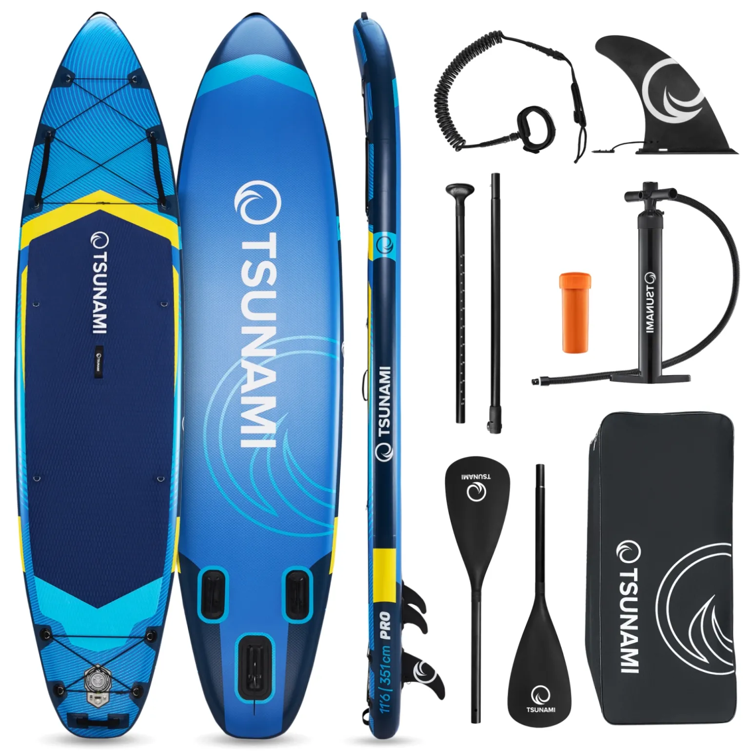 Deska SUP PRO TSUNAMI paddle board 350 cm T13