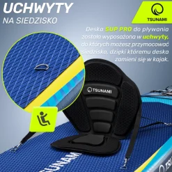 Deska SUP PRO TSUNAMI paddle board 350 cm T13