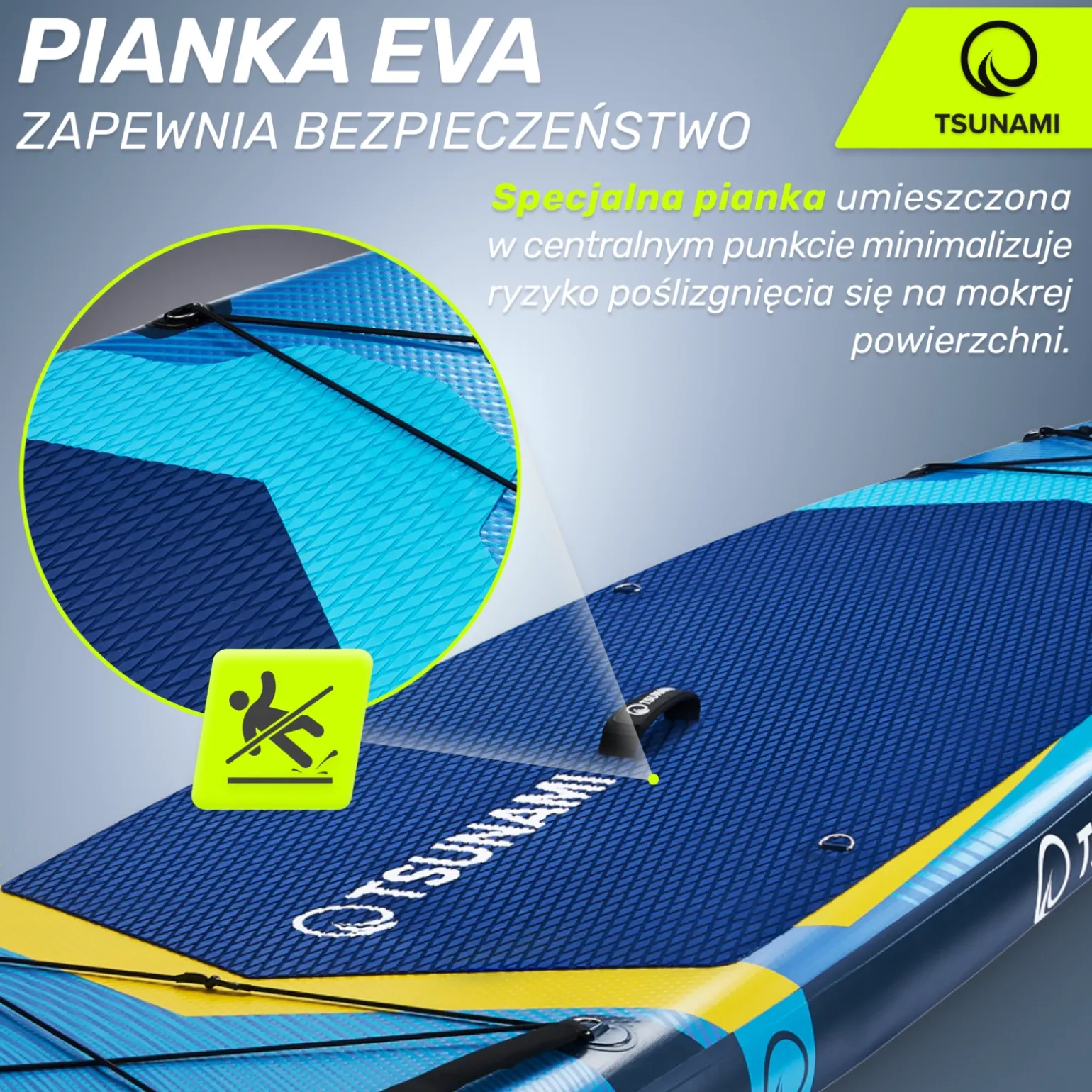 Deska SUP PRO TSUNAMI paddle board 350 cm T13