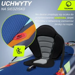 Deska SUP TSUNAMI paddle board 320 cm T08