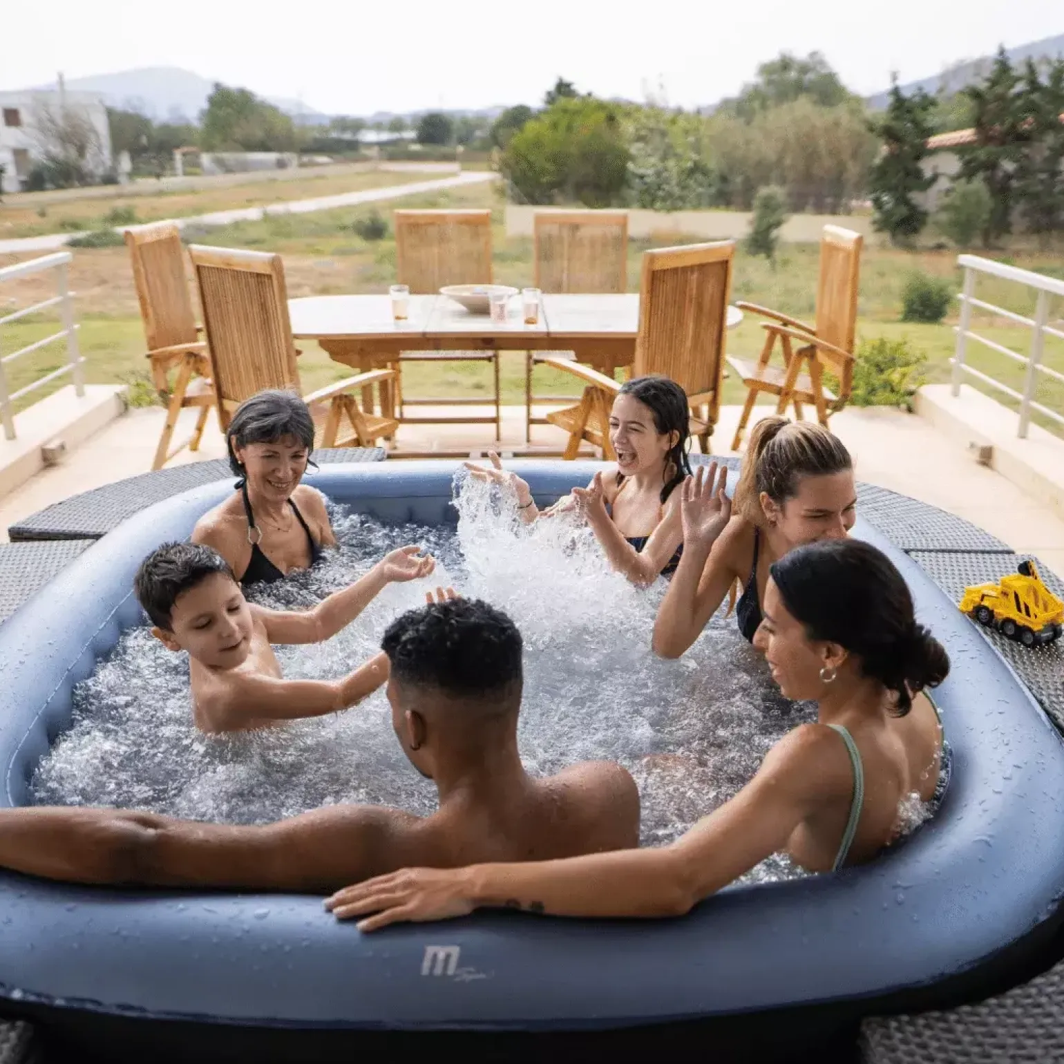 Dmuchane spa ogrodowe MSpa TEKAPO 6-osobowe