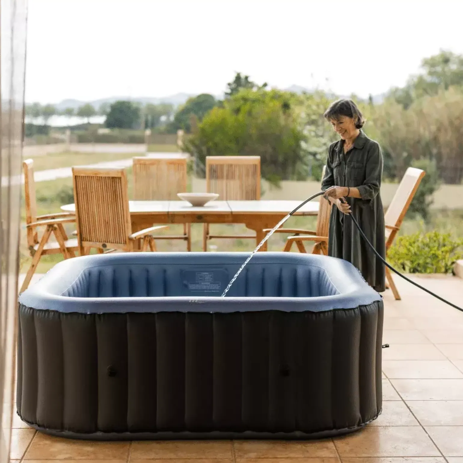 Dmuchane spa ogrodowe MSpa TEKAPO 6-osobowe