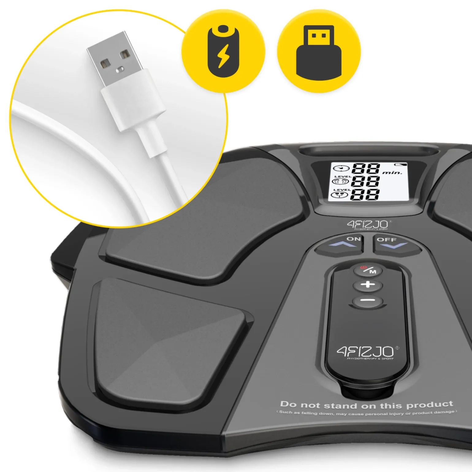 Elektrostymulator stóp i nóg STEP 2w1