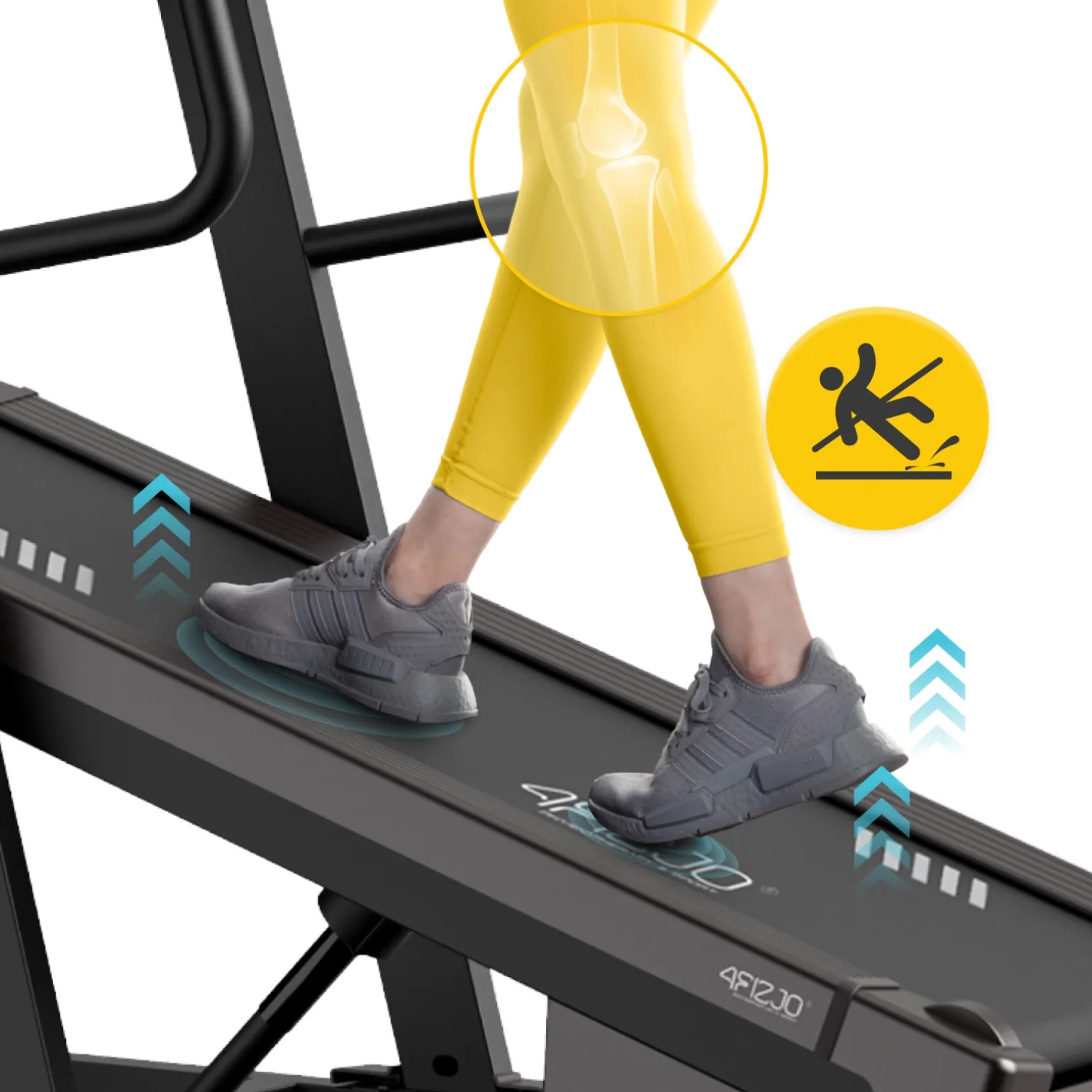 Elektryczna bieżnia domowa regulowana CLIMB S