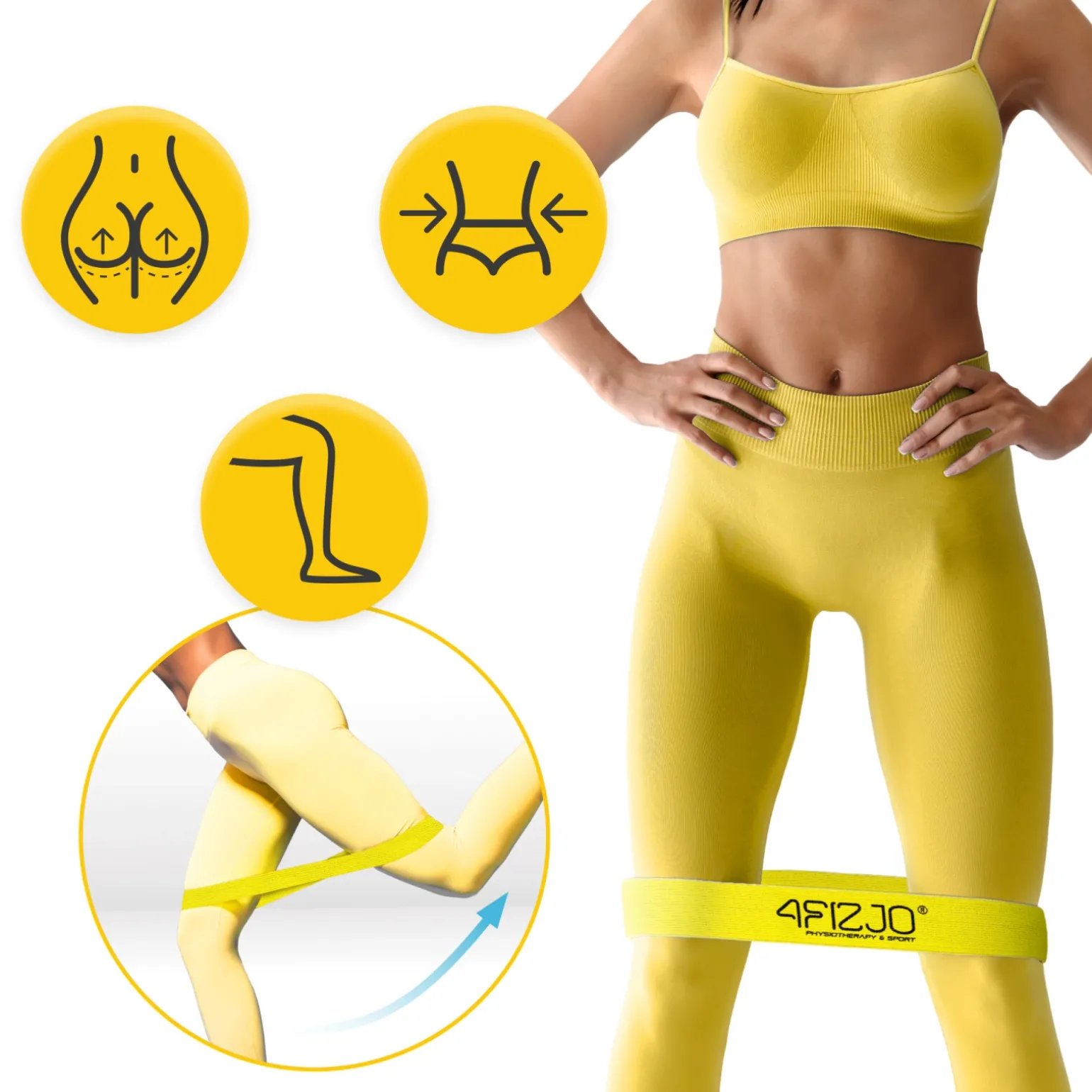 Guma materiałowa do ćwiczeń FLEX BAND 23-29 kg