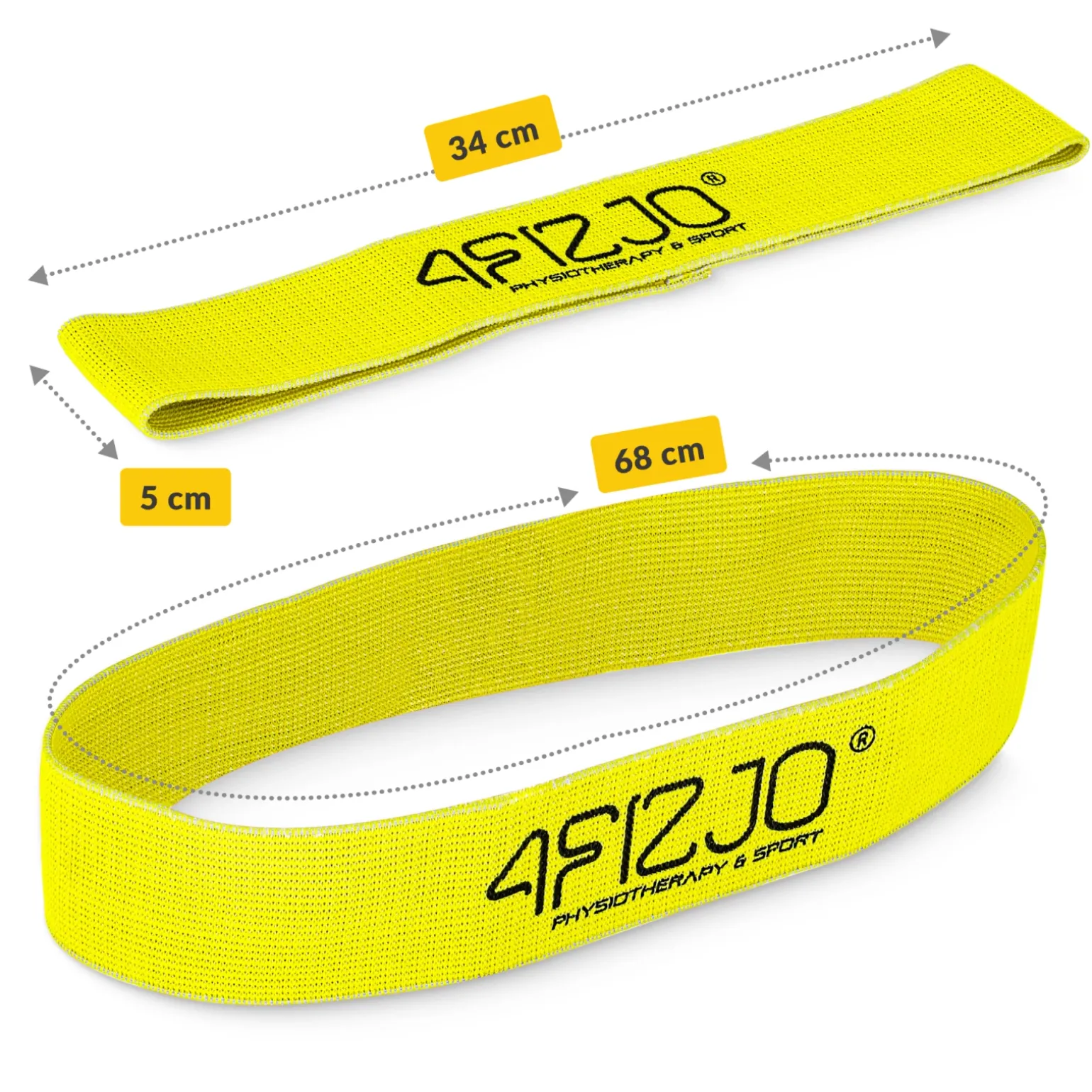 Guma materiałowa do ćwiczeń FLEX BAND 23-29 kg