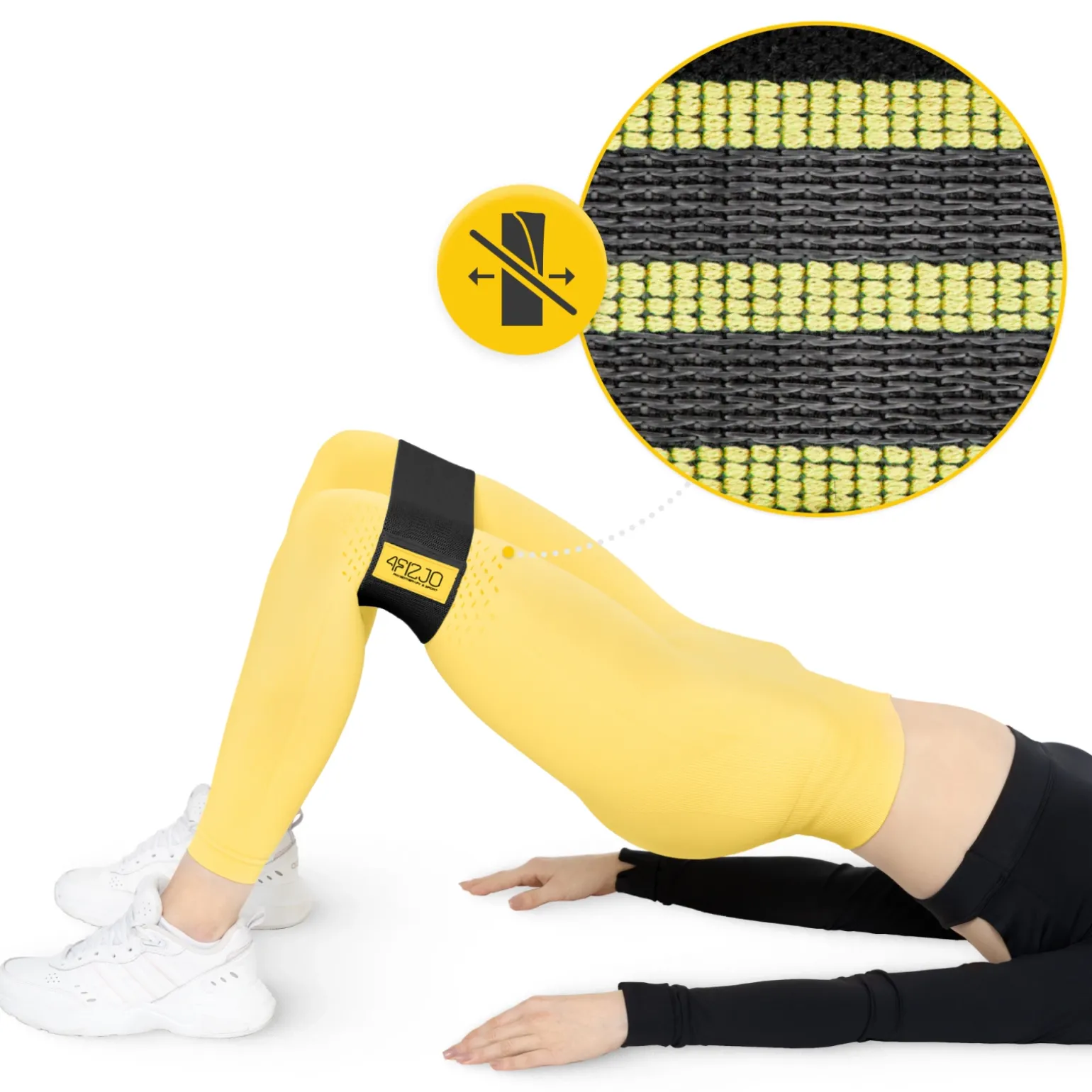 Guma materiałowa do ćwiczeń HIP BAND 10-15 kg