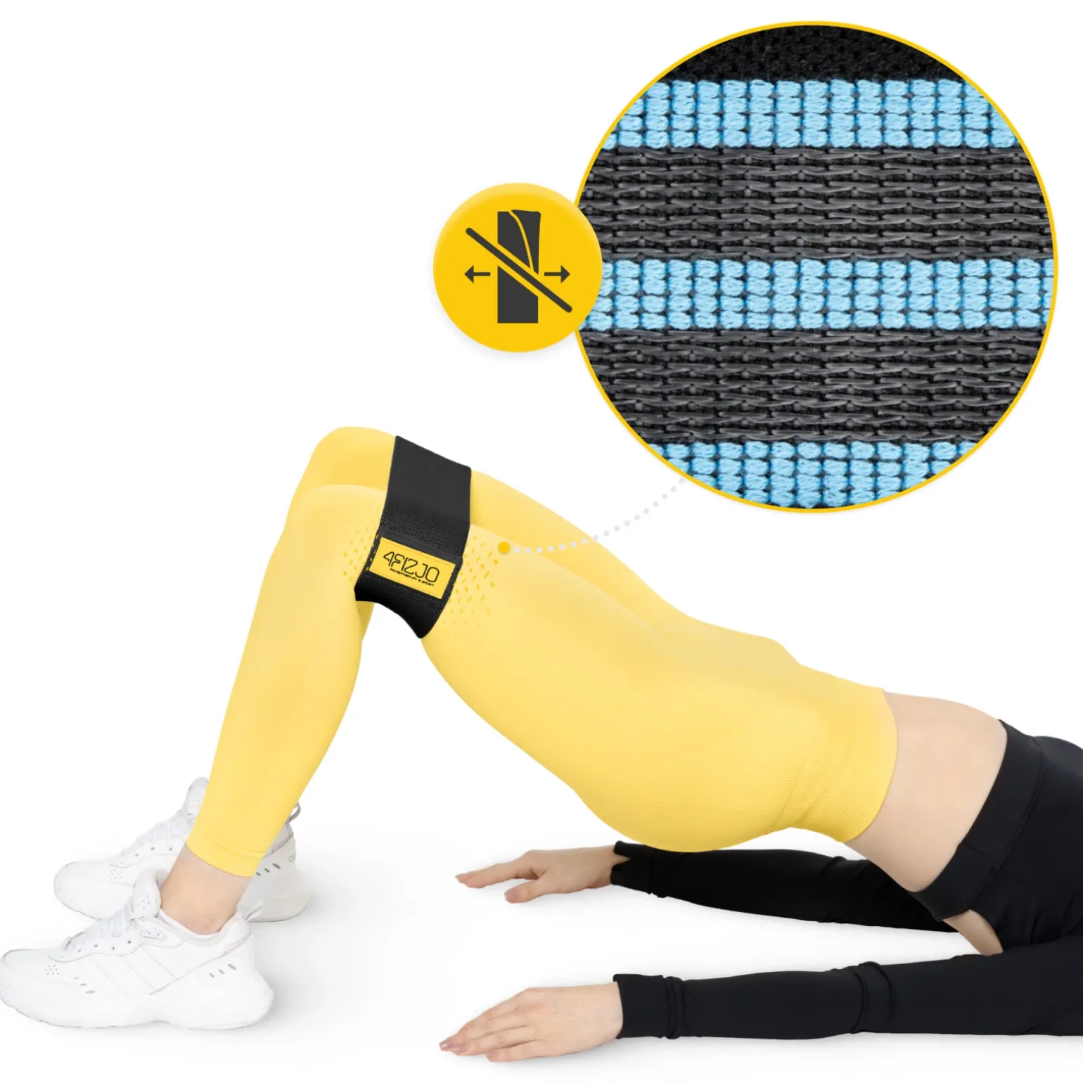 Guma materiałowa do ćwiczeń HIP BAND 15-20 kg