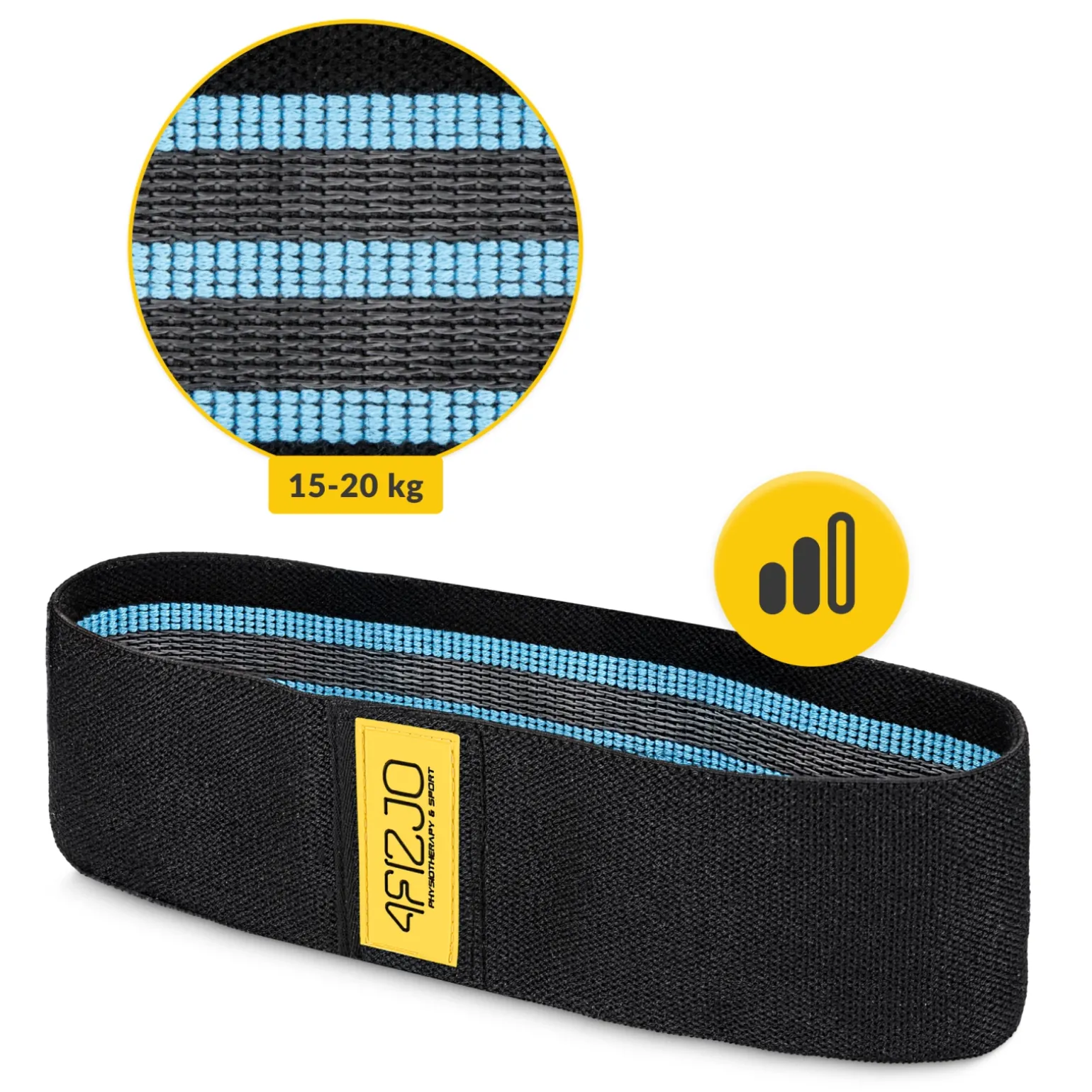 Guma materiałowa do ćwiczeń HIP BAND 15-20 kg