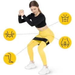 Guma materiałowa do ćwiczeń HIP BAND 15-20 kg