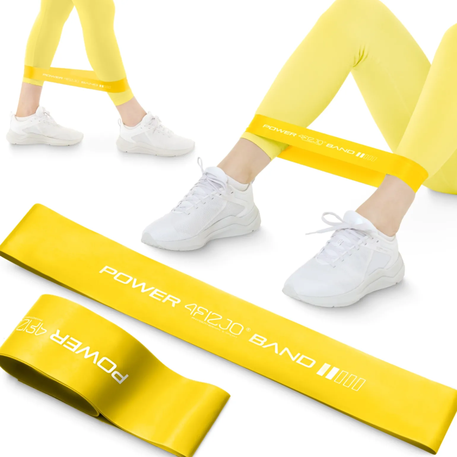 Guma oporowa do ćwiczeń MINI POWER BAND 0,8 mm