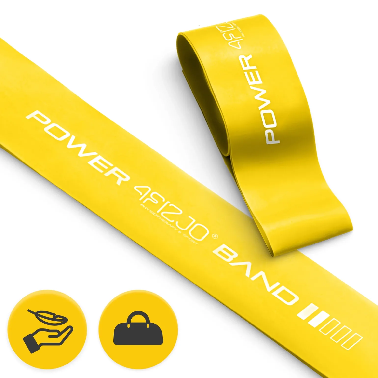 Guma oporowa do ćwiczeń MINI POWER BAND 0,8 mm