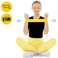 Guma oporowa do ćwiczeń MINI POWER BAND 0,8 mm