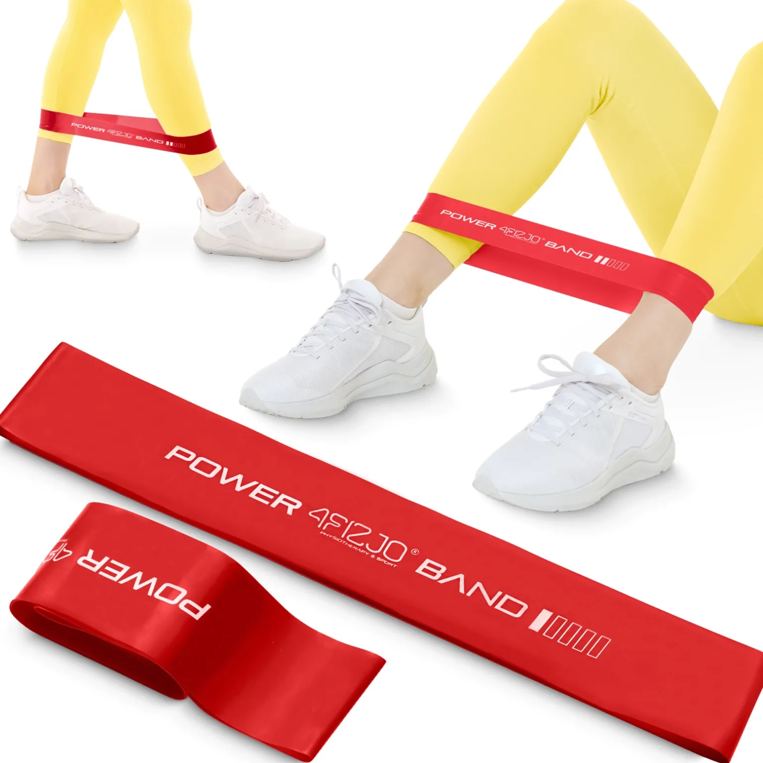 Guma oporowa do ćwiczeń MINI POWER BAND 0,4 mm