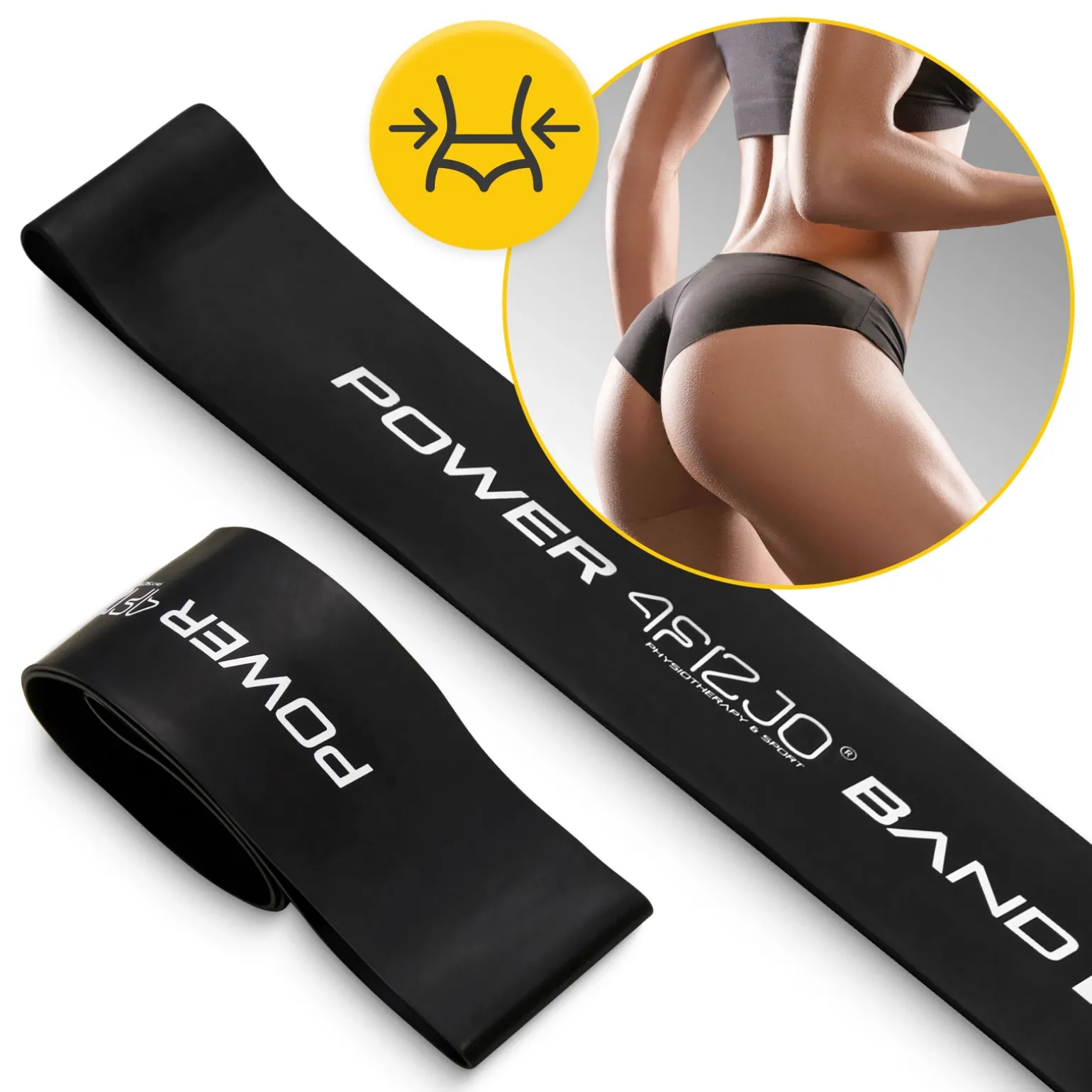 Guma oporowa do ćwiczeń MINI POWER BAND 1,2 mm