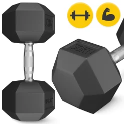 Hantel stalowy HEX 1 x 30 kg