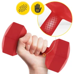 Hantelki bitumiczne do ćwiczeń 2 x 3 kg
