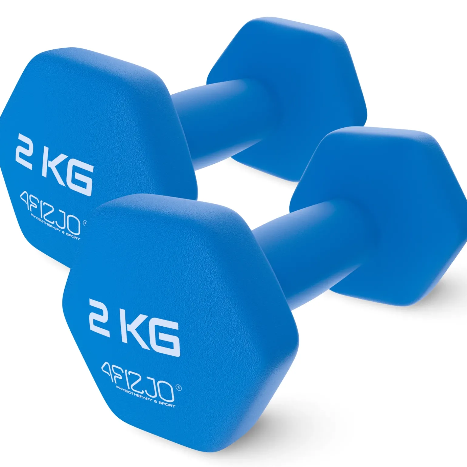 Hantelki żeliwne do ćwiczeń Classic 2 x 2 kg