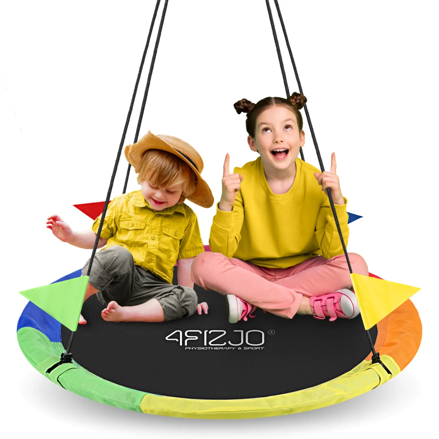 Huśtawka ogrodowa dla dzieci XL Bocianie Gniazdo 110 cm