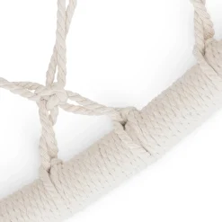 Huśtawka ogrodowa z poduszką BOHO beżowa