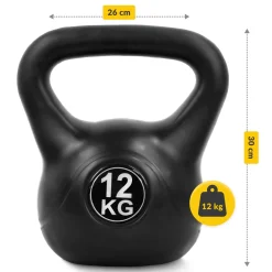 Kettlebell odważnik do ćwiczeń 12 kg