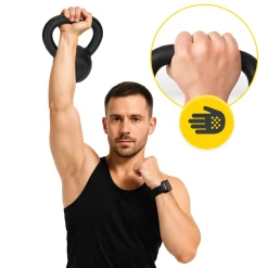 Kettlebell odważnik żeliwny 8 kg