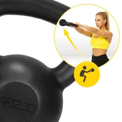 Kettlebell odważnik żeliwny 14 kg