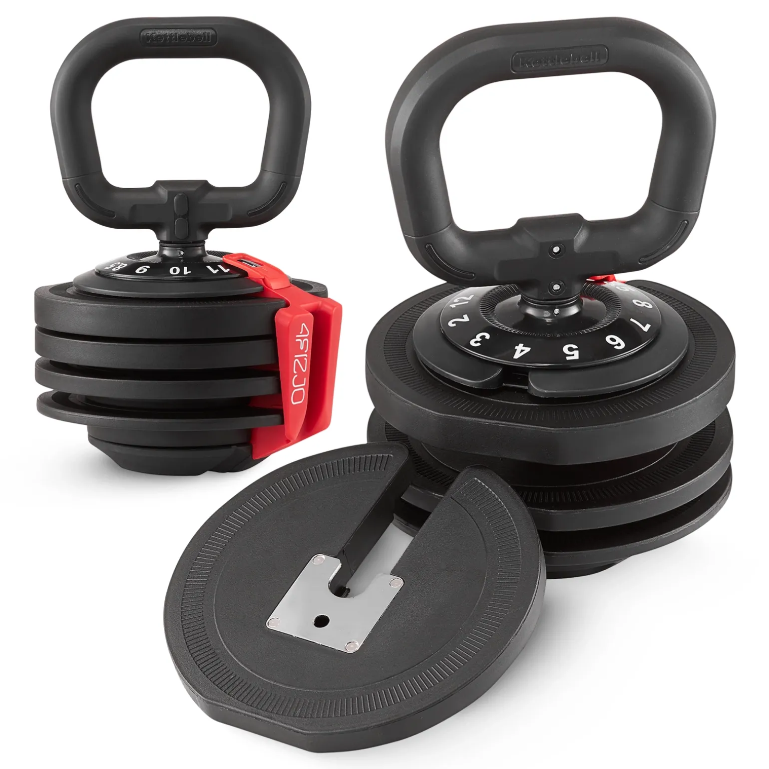 Kettlebell odważnik regulowany PREMIUM 2-12 kg