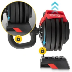 Kettlebell odważnik regulowany PREMIUM 2-12 kg