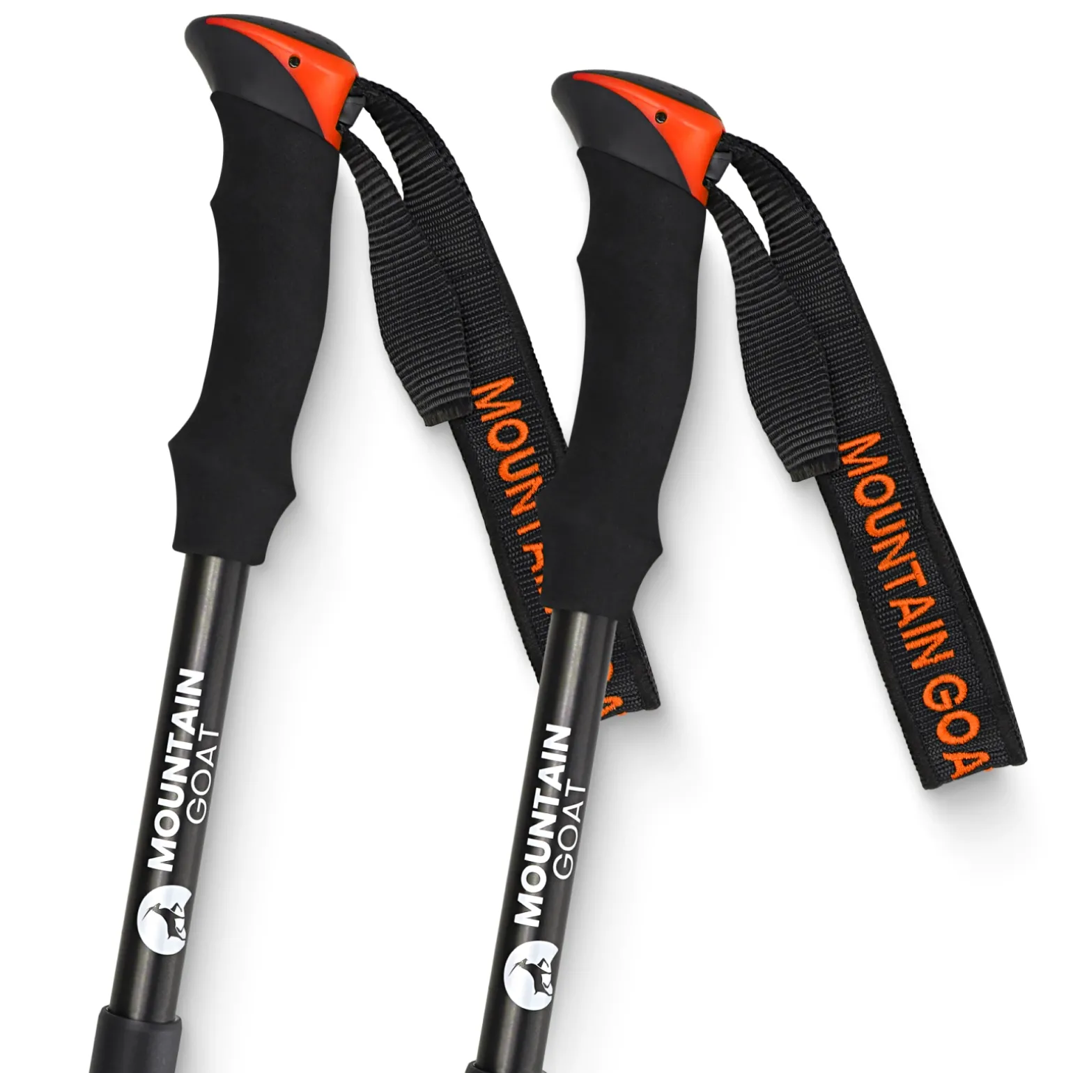 Kije trekkingowe do nordic walking PRO+ pomarańczowe