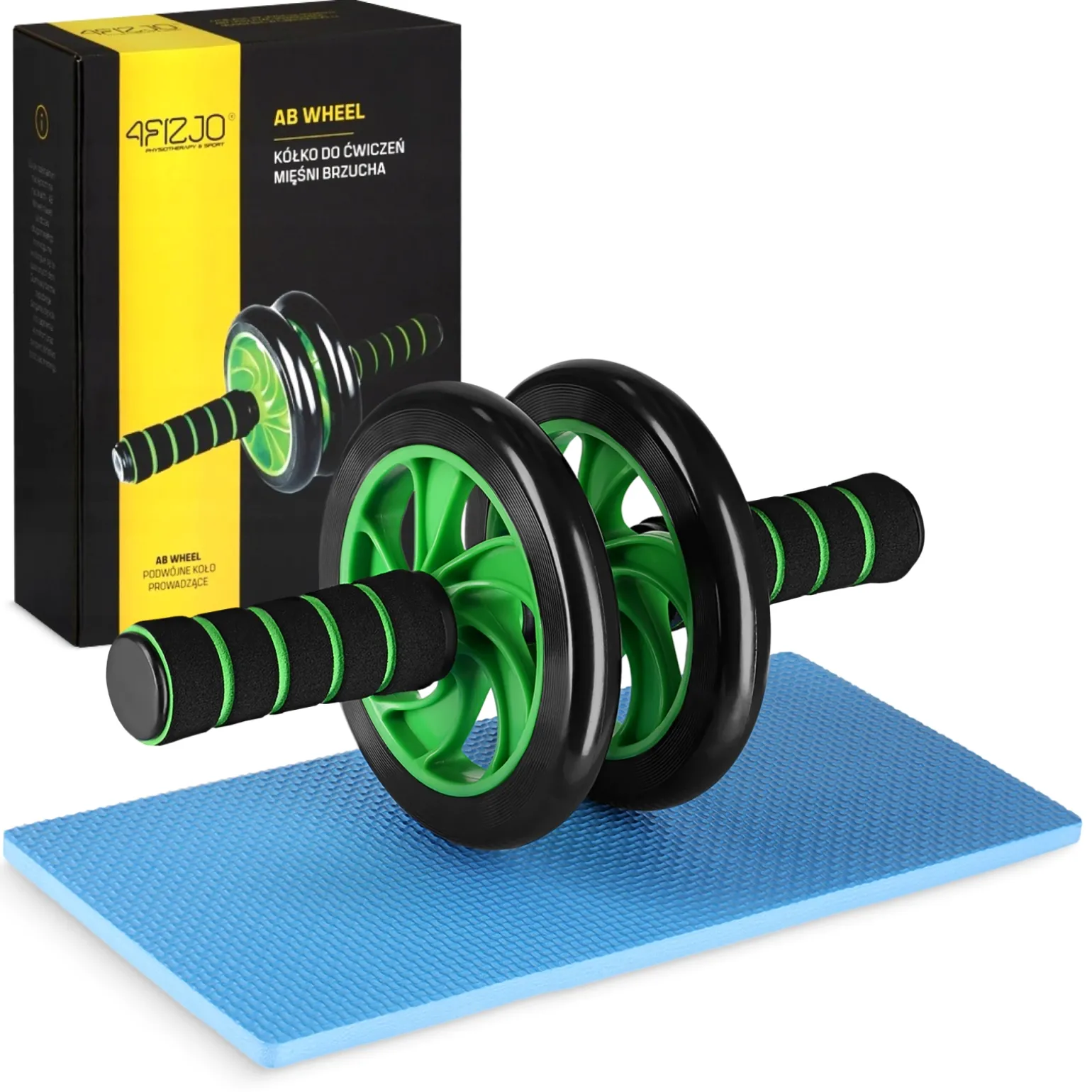 Kółko do ćwiczeń mięśni brzucha AB WHEEL