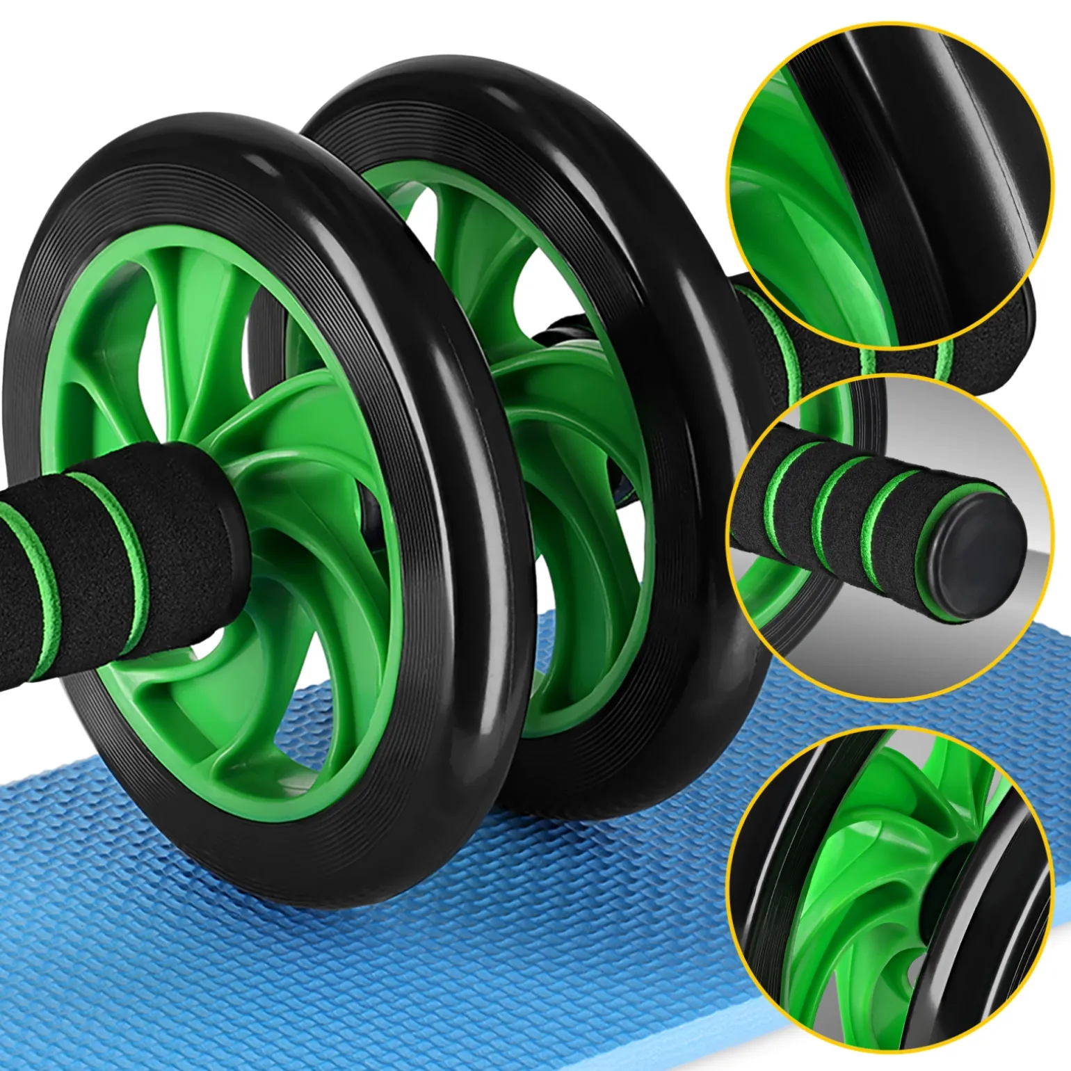Kółko do ćwiczeń mięśni brzucha AB WHEEL