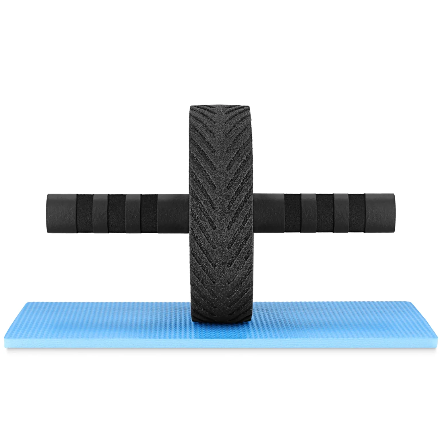 Kółko do ćwiczeń mięśni brzucha AB WHEEL PRO żółte